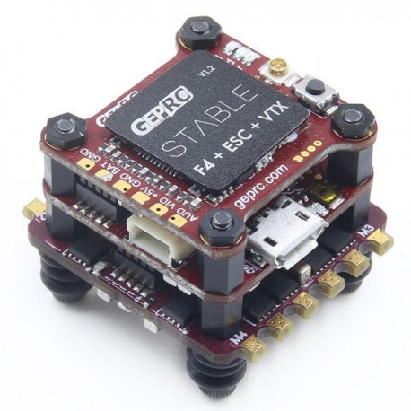 20x20mm Stable Flytower 20A BL_S ESC & Omnibus F4 Flight Controller & 48CH 25/100/200mW VTX
