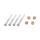 4pcs Bearing and 4pcs Metal Aluminum Shaft for VISUO XS809 XS809HW