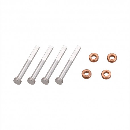 4pcs Bearing and 4pcs Metal Aluminum Shaft for VISUO XS809 XS809HW