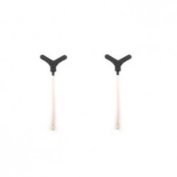 2PCS Realacc Trident U.FL IPX IPEX 5.8G 2dBi Omni Directional Linear FPV Antenna for RC Drone
