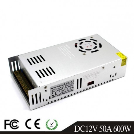 600W 12V 50A Switching power supply Transformers AC110V 220V TO DC12V