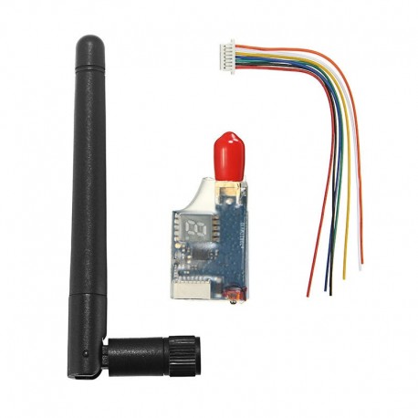 EWRF-e7082TM 5.8G 48CH 25/100/200mW Switchable Transmitter w/ Antenna support PWM/OSD Configuring