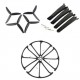 Propellers Protection Cover & Landing Gear Set For Hubsan H502S RC Quadcopter