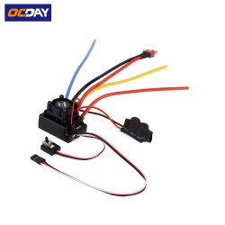 OCDAY 1/10 80A Adjustable Sensored/Sensorless Brushless ESC For Car Truck