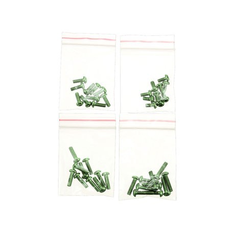 40PCS 7075 M3*6 M3*8 M3*10 M3*12 Screws Red for RC Drone FPV Racing