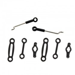 Connect Buckle + V911-12 Buckles of Servo Spare Parts For Wltoys V911 V911-1 V911-Pro RC Helicopter