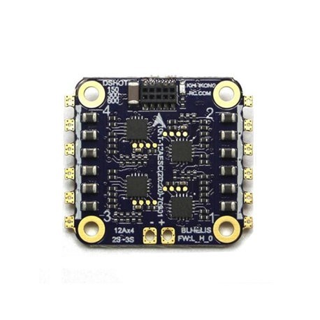LDARC / Kingkong KK Flytower Part 20x20mm 12A BLheli_S 2-3S DShot600 4 In 1 ESC for RC Racing Drone
