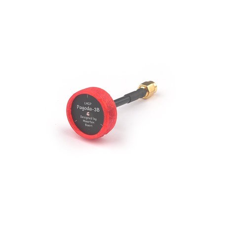 Pagoda RHCP 60mm 5.8G FPV Antenna SMA With Case Red/Purple FPV RC Drone