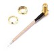 DIY 100mm RG178 SMA Female Right Angle Pigtail Antenna Extension Adapter Solder Cable For RC Drone
