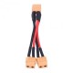 XT60 Parallel Battery Pack Connector Adapter 14AWG Cable for RC Lipo