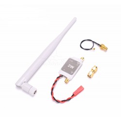 2.4G 2W Radio Signal Booster & Antenna & Feeder For DJI