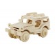 ROWOOD Ξύλινο 3D πάζλ Jeep JP232, 38τμχ