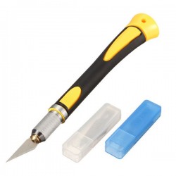 WLXY 160c×24mm Stainless Steel Carving Knife Chisel With Replaceable Blades