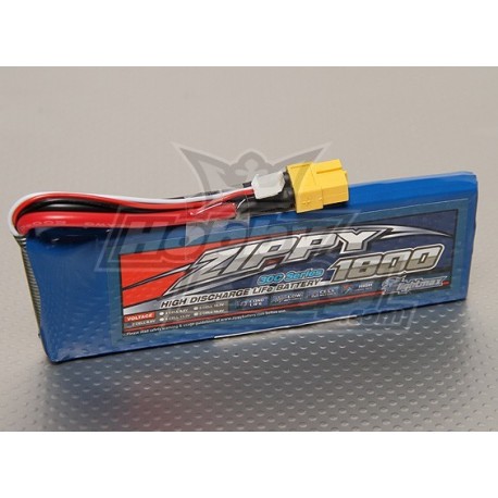 ZIPPY Flightmax 1800mAh 2S1P 30C LiFePo4 Pack