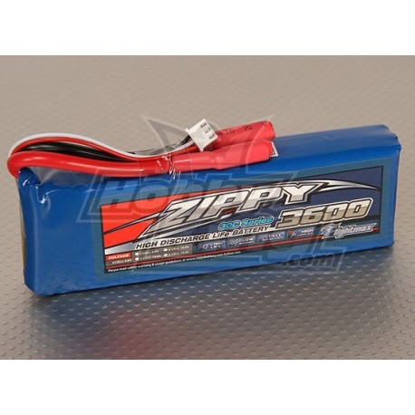 ZIPPY Flightmax 3600mAh 2S2P 30C LiFePo4 Pack