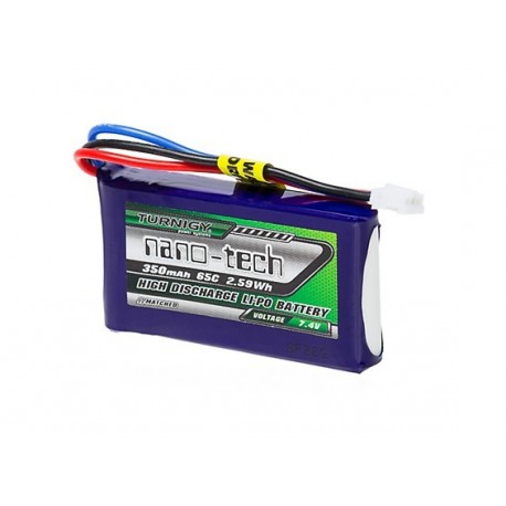 Turnigy nano-tech 350mAh 2S 65C Lipo Pack