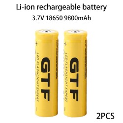 9800mAh 18650 Battery Li-Ion Battery Rechargeable Battery Durable