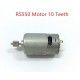 Hign Speed Model Car RS550 Turn Brushed Electric Engine Motor - 35000RPM
