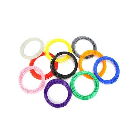 10Pcs PLA Filament 10M For 1.75mm 3D Printing Pen
