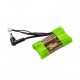 RJX Large Capacity Battery Cover Shell for Fatshark FPV Goggle