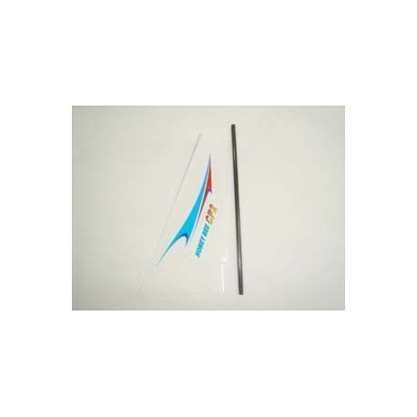 Vertical Fin Set - Honey Bee CP2