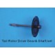 Tail rotor drive gear & Shaft set