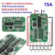 6S 15A PCB BMS Protection Board Li-ion Lithium 18650 Battery Cells 22.2V 25.2V