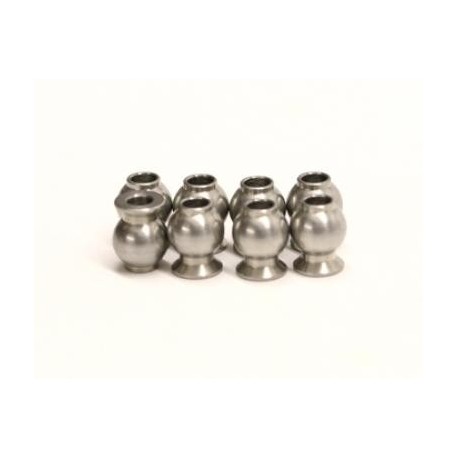 6.8mm toothed single-flanged ball end set (8pcs) King V2