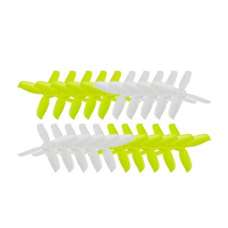10 Pairs KINGKONG/LDARC 2045 51.6mm 4-blade Propeller CW CCW 1.5mm Mounting hole for RC Drone