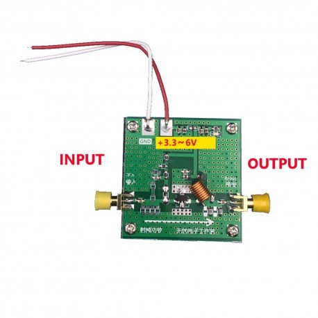 433MHz 33dBm 2W BLT53A High Gain Power Amplifier with Heat Sink For 3DR Telemetry