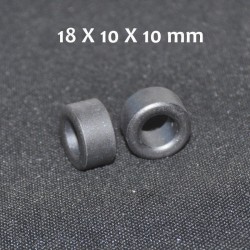 2pcs Ferrite Bead 18X10X10mm Toroide Cores Coil Inductor Ring Cables Filter KIT