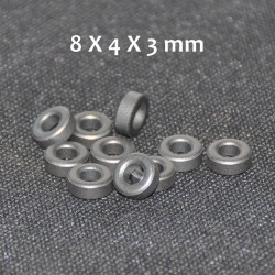 5pcs Ferrite Bead 8X4X3mm Toroide Core Coil Inductor Ring Cables Filter Ferrous