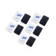 10 PCS RJX 3M Anti-Slip Damping Silicone Mat Adhesive Tape 20X30X1mm for FPV Racing Drone Battery