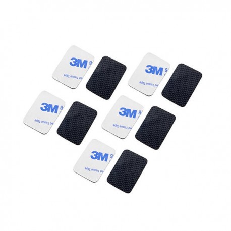 10 PCS RJX 3M Anti-Slip Damping Silicone Mat Adhesive Tape 20X30X1mm for FPV Racing Drone Battery