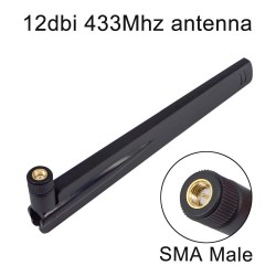 12 dbi 433Mhz Antenna 433 MHz antena GSM SMA Male Connector with Magnetic base for Ham Radio Signal Booster