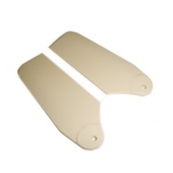 Plastic Tail Blades (White) - Esky Belt CP/King V2