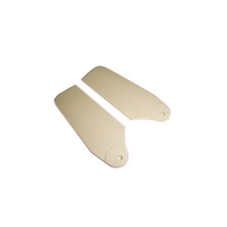 Plastic Tail Blades (White) - Esky Belt CP/King V2