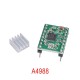 3D Printer Parts Reprap A4988 Stepper Motor Driver Module With HeatSink