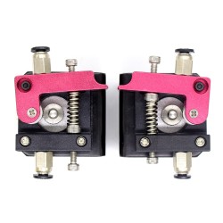 3D Printer Parts Makerbot MK8 Full Metal Aluminum Alloy Bowden Extruder 1.75MM with NEMA 17 L Bracket Mount