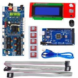 KEYES 3 D Printer kit with RAMPS 1.57 Control Board L C D 2004 Board Mega 2560 R3 A4988 Driver