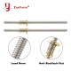 Anti-Backlash Nut 300mm T-type Stepper Motor Trapezoidal Lead Screw 8MM Thread 8mm T8 For 3D Printer & CNC