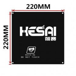 220*220MM 3D Printer Accessories Red Painter Print Bed Tape Print Sticker Build Plate Tape For 3D Printer