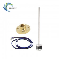 Nema 17 Stepper Motor 1.5A with 4pin Cable T8 Lead Screw 300mm Trapezoidal Nuts Part For CNC Z Axis Linear 3D Printers