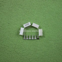 2 Sets, Micro JST 2.0 PH 6-Pin Connector plug Male ,Female, Crimps