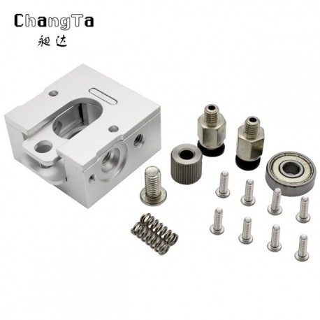 CHANGTA DIY Reprap Bulldog All-metal Extruder For 1.75mm Compatible J-head MK8 Extruder Remote Proximity For 3D printer parts