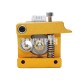 MK8 Extruder Aluminum Alloy Block For Makerbot 1.75mm Filament 3D Printers Parts Extrusion Right Hand Part DIY Kit