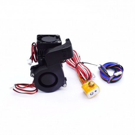 3D Printer MK10 Extruder Single Print head 12V/24V Makerbot 2 with Wind guide duct + Stepper Motor 0.4mm 1.75mm Fliament