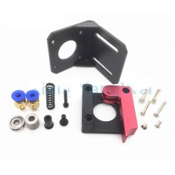 3D Printer Parts Makerbot MK8 Full Metal Aluminum Alloy Bowden Extruder 1.75MM with NEMA 17 L Bracket Mount