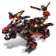 MoFun Black Battle Dragon DIY 2.4G 4CH RC Robot Block Building Infrared Control Assembled Robot Toy