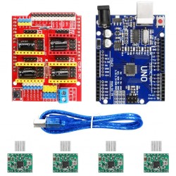 V3.0 Engraver CNC Shield+Board+A4988 Stepper Motor Drivers For UNO R3 for Arduino